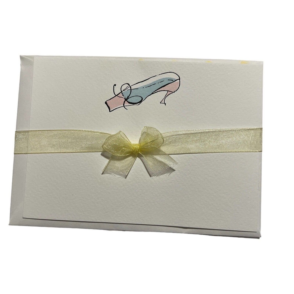 Marcel Schurman Letterpress Collection Blank Note Cards Ladies Shoe 12 sets - Picture 4 of 7
